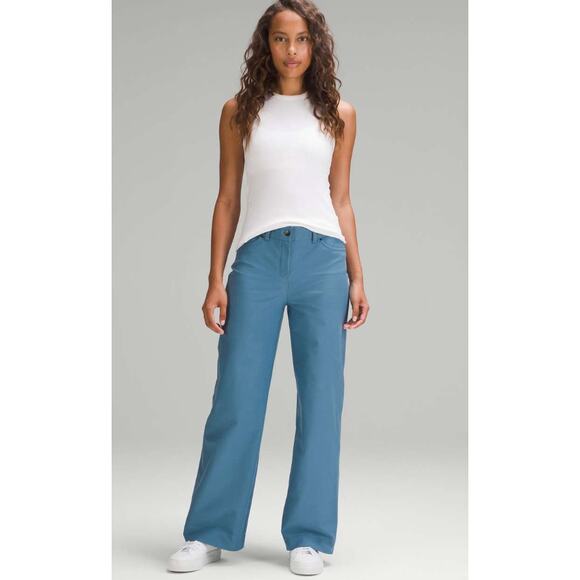 lululemon athletica Pants - Lululemon City Sleek 5 Pocket High-Rise Wide-Leg Pant